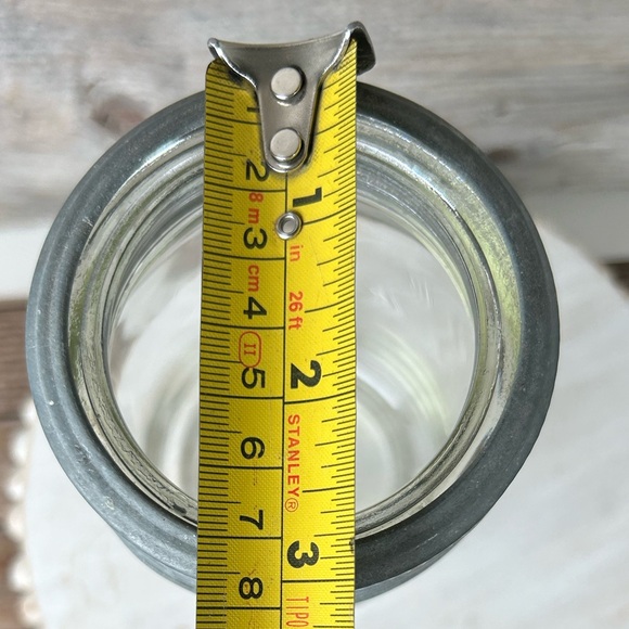 2 Vintage Glass Mason Jars - Picture 7 of 13